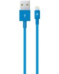 Кабел ttec - Charge/Data, USB-A/Lightning, 1 m, син - 1t
