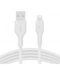 Кабел Belkin - Boost Charge, USB-A/Lightning, 2 m, бял - 4t