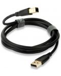 Кабел QED - Connect QE8214, USB/USB-B, 0.75 m, черен - 1t