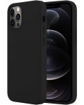 Калъф Next One - Silicon, iPhone 12 Pro Max, черен - 2t