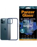 Калъф PanzerGlass - Clear, iPhone 12/12 Pro, прозрачен/син - 3t