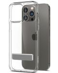 Калъф Spigen - Ultra Hybrid S, iPhone 14 Pro, прозрачен - 3t