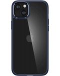 Калъф Spigen - Ultra Hybrid, iPhone 15 Plus, Navy Blue - 1t