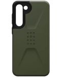 Калъф UAG - Civilian, Galaxy S23, Olive - 2t