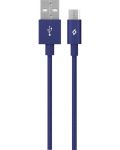 Кабел ttec - AlumiCable, USB-A/Micro USB, 1.2 m, син - 1t