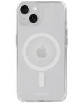 Калъф Holdit - MagSafe Case, iPhone 15/14/13, бял/прозрачен - 1t