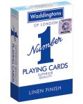 Карти за игра Waddingtons - Classic Playing Cards (сини) - 1t