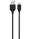 Кабел ttec - New, USB-A/Micro USB, 1.2 m, черен - 1t