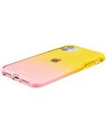 Калъф Holdit - SeeThru, iPhone 11/XR, Bright Pink/Orange Juice - 4t