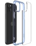 Калъф Spigen - Ultra Hybrid, iPhone 15 Plus, Sky Crystal - 4t