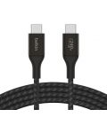 Кабел Belkin - Boost Charge, USB-C/USB-C, 240W, 2 m, черен - 4t