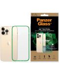 Калъф PanzerGlass - ClearCase, iPhone 13 Pro Max, прозрачен/зелен - 3t