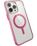 Калъф Speck - Presidio Clear Geo MagSafe, iPhone 14 Pro Max, розов - 2t