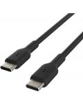 Кабел Belkin - Boost Charge, USB-C/USB-C, 1 m, черен - 2t