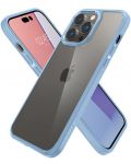 Калъф Spigen - Crystal Hybrid, iPhone 14 Pro Max, Sierra blue - 3t