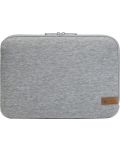 Калъф за лаптоп   "Jersey" до 40 см  (15.6"),сив - 2t