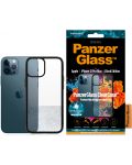 Калъф PanzerGlass - ClearCase, iPhone 12 Pro Max, прозрачен/черен - 3t
