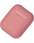 Калъф за слушалки Next One - Silicone, AirPods, розов - 2t