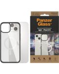 Калъф PanzerGlass - ClearCase MagSafe, iPhone 14/13, черен - 1t