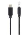 Аудио кабел TnB - 2075100306, USB-C/жак 3.5 mm, 1.2 m, черен - 1t