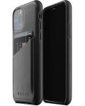 Калъф Mujjo - Full Leather Wallet, iPhone 11 Pro, черен - 1t