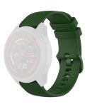 Каишка Techsuit - W006, Galaxy Watch/Huawei Watch, 20 mm, зелена - 3t