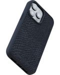Калъф Njord - Salmon Leather MagSafe, iPhone 15 Pro Max, черен - 6t