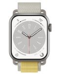 Каишка Next One - Adventure Loop, Apple Watch, 41 mm, бяла/жълта - 2t