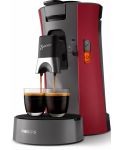 Кафемашина с капсули Philips - Senseo Select CSA230/91, 0.9 l, Deep red  - 3t