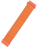 Каишка Xmart - Watch Band Fabric, 22 mm, Papaya - 1t