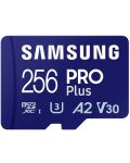 Карта памет Samsung - PRO Plus, 256GB, microSDXC + адаптер - 4t