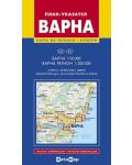 Карта на Варна (1:10 000). Варна регион (1:300 000) - 1t