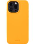 Калъф Holdit - Silicone, iPhone 13 Pro, оранжев - 1t