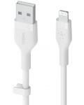 Кабел Belkin - Boost Charge, USB-A/Lightning, 2 m, бял - 1t