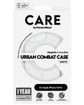 Калъф CARE - Urban Combat White MagSafe, iPhone 16 Pro, прозрачен - 3t