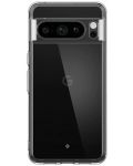 Калъф Spigen - Capella, Google Pixel 8 Pro, прозрачен - 3t