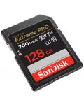 Карта памет SanDisk - Extreme PRO, 128GB, SDXC, Class10 - 2t