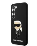 Калъф Karl Lagerfeld - Ikonik NFT, Galaxy S23 Plus, черен - 2t