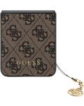 Калъф Guess - 4G Charms, Galaxy Z Flip 5, кафяв - 5t