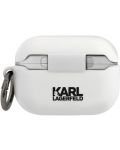 Калъф за слушалки Karl Lagerfeld - Rue St Guillaume, AirPods Pro, бял - 2t