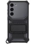 Калъф Samsung - Protective Standing, Galaxy S23, тъмносив - 6t