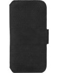 Калъф Krusell - Leather Wallet, iPhone 13 mini, черен - 2t