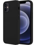 Калъф Next One - Silicon, iPhone 12 mini, черен - 2t