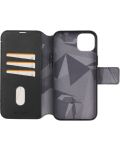 Калъф Decoded - Leather Wallet, iPhone 15 Plus, черен - 2t