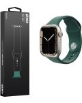 Каишка Next One - Sport Band Silicone, Apple Watch, 42/44 mm, Pine Green - 4t