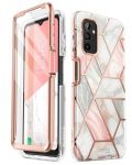 Калъф i-Blason - Cosmo, Galaxy A13/A13 5G/A04s, Marble Pink - 1t