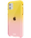 Калъф Holdit - SeeThru, iPhone 11/XR, Bright Pink/Orange Juice - 2t