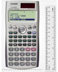 Калкулатор Casio - FC-200V, финансов, сив - 2t