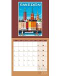Календар Ackermann - Vintage Voyage, 2024 - 7t
