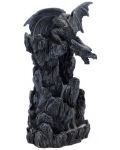 Кадилница Nemesis Now Adult: Dragons - Black Dragon, 19 cm - 6t